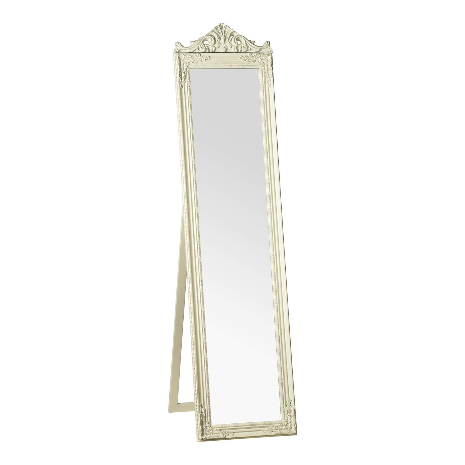 Cheval Mirror - Cream Gold Price Comparisons | Compare The Build