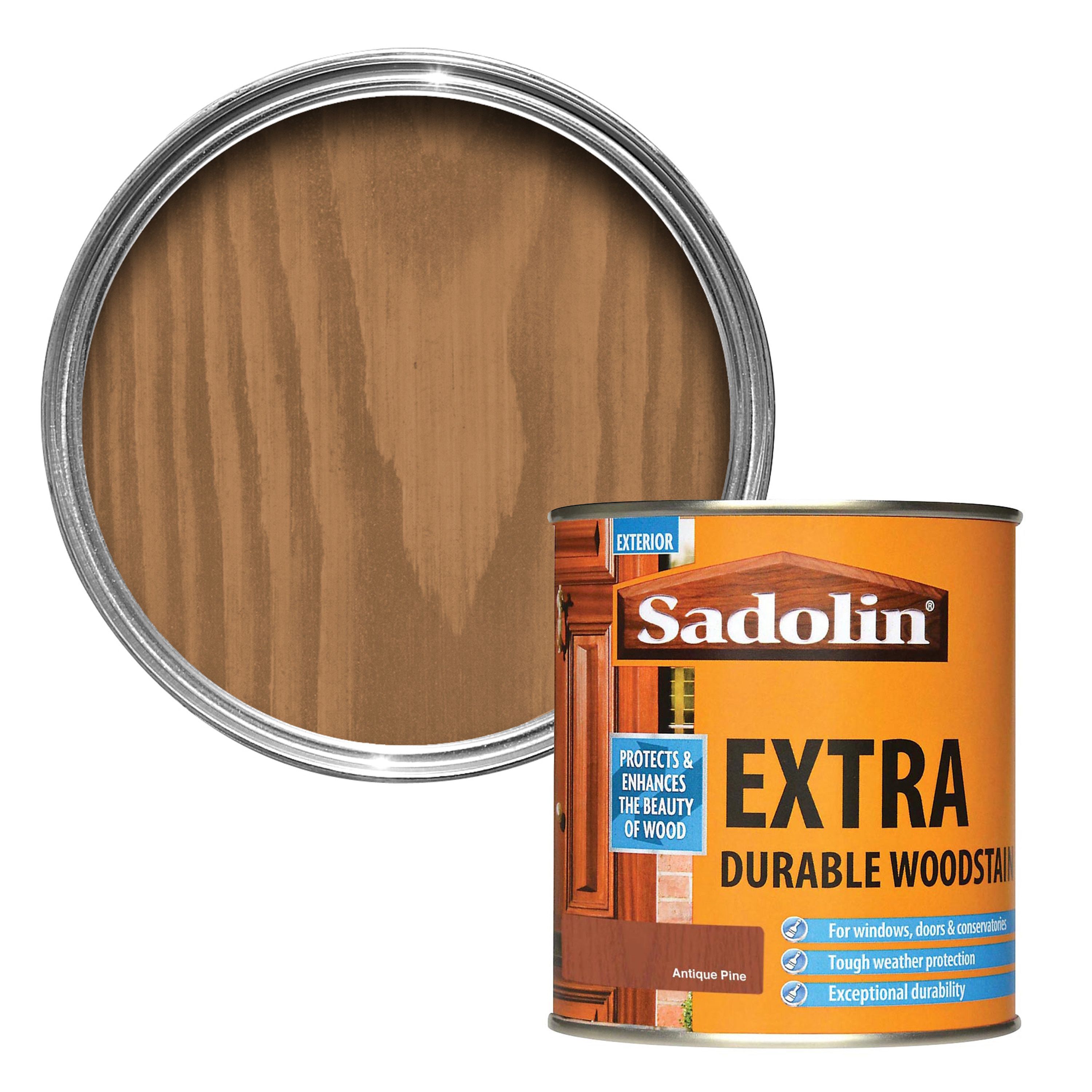 Sadolin Antique Pine Conservatories, Doors & Windows Wood Stain, 500Ml | Compare The Build