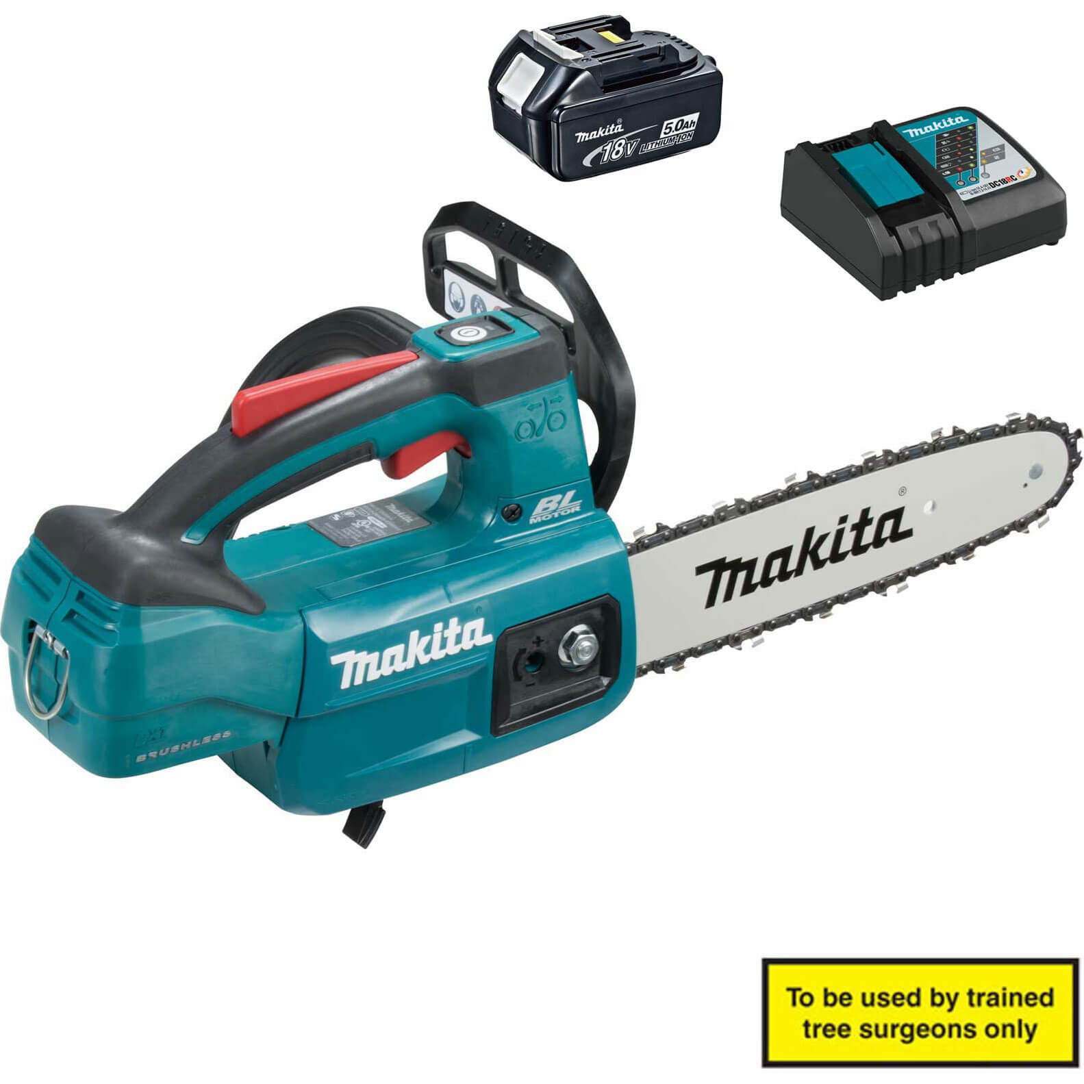 Makita DUC254 18v LXT Cordless Brushless Top Handled Chainsaw 1 x 5ah Li-ion Charger Price Comparisons | Compare The Build