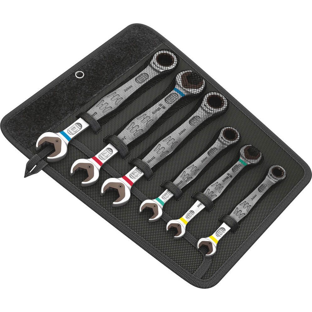 Wera 6 Piece Joker Ratchet Combination Spanner Set Metric Price Comparisons | Compare The Build