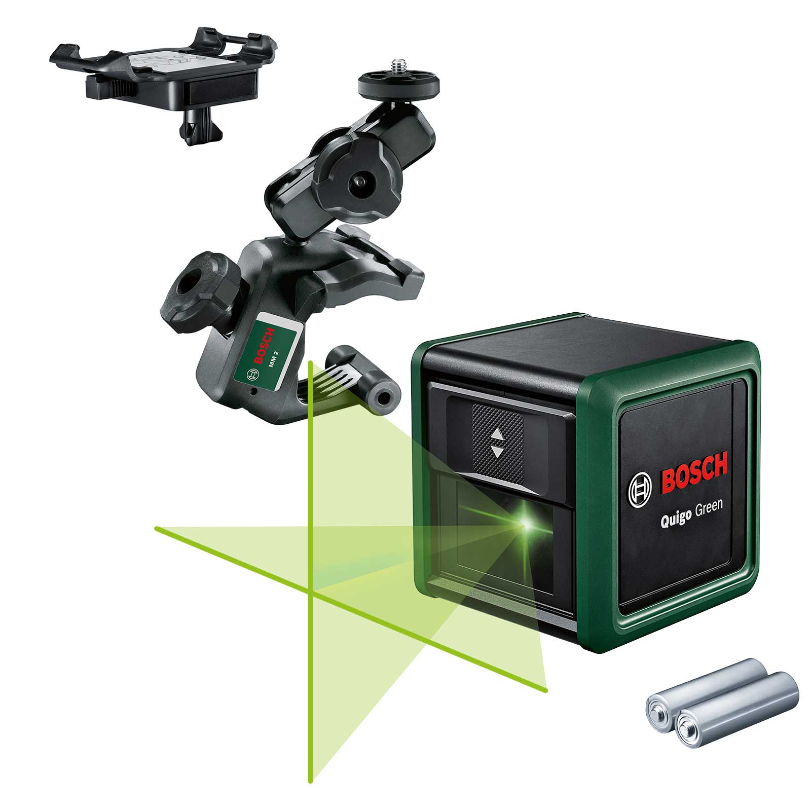 Bosch QUIGO GREEN Self Levelling Cross Line Laser Level Price Comparisons | Compare The Build