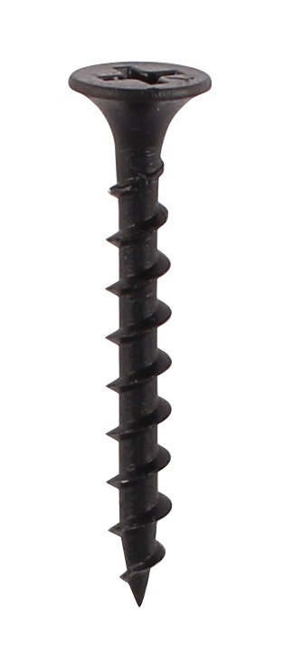 Drywall Screw Phillips Coarse Bugle Head For Wood - 3.5mm x 38mm Black Phosphate - Bag of 350 Price Comparisons | Compare The Build