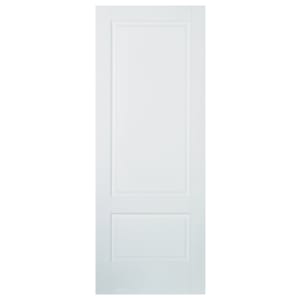 LPD Internal Brooklyn 2 Panel Primed White Solid Core Door - 762 x 1981mm Price Comparisons | Compare The Build