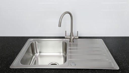 Bristan Index Stainless Steel Inset Kitchen Sink & Monza Brushed Tap Price Comparisons | Compare The Build