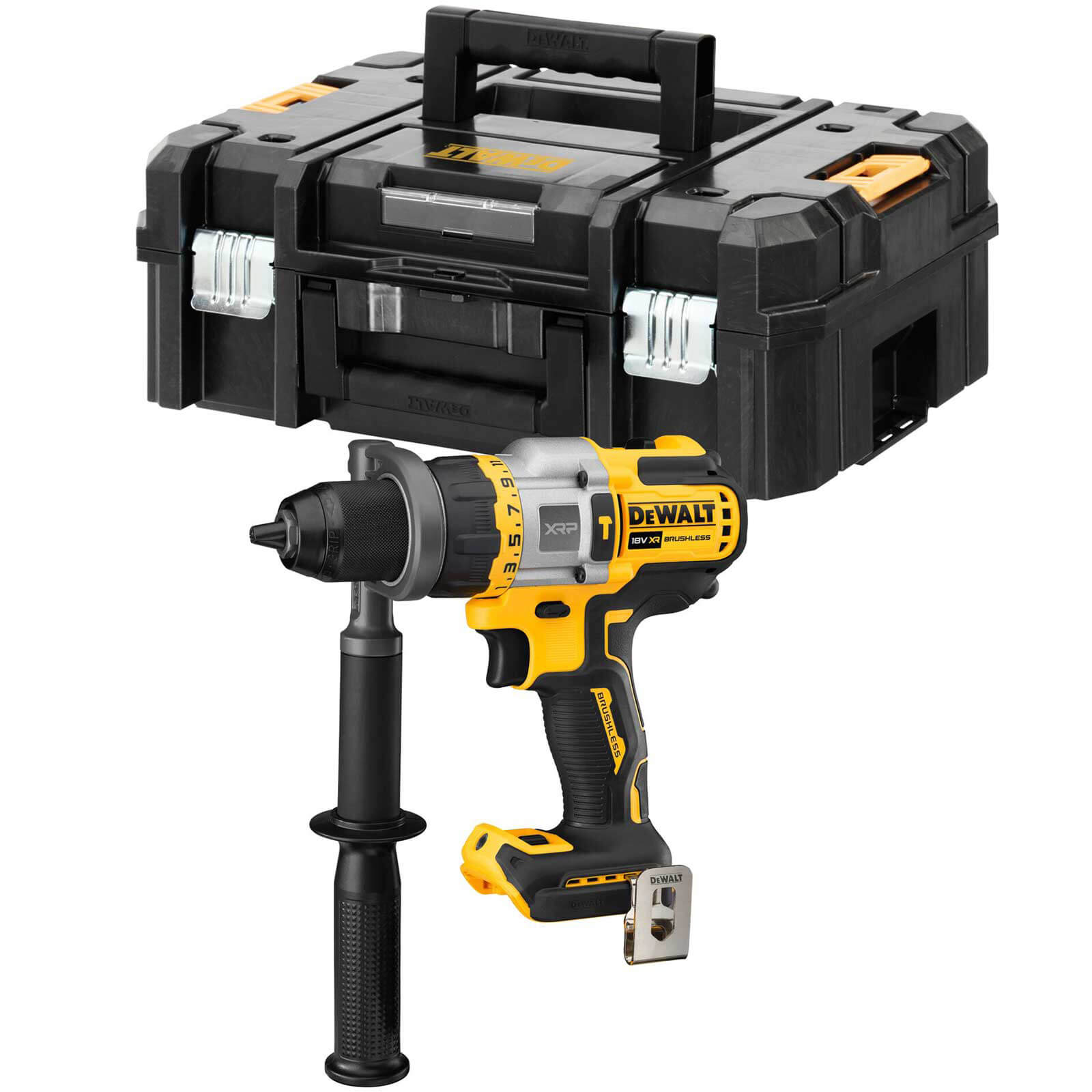 DeWalt DCD999 18v XR High Power Combi Hammer Drill With Flexvolt Advantage No Batteries No Charger Case | Compare The Build