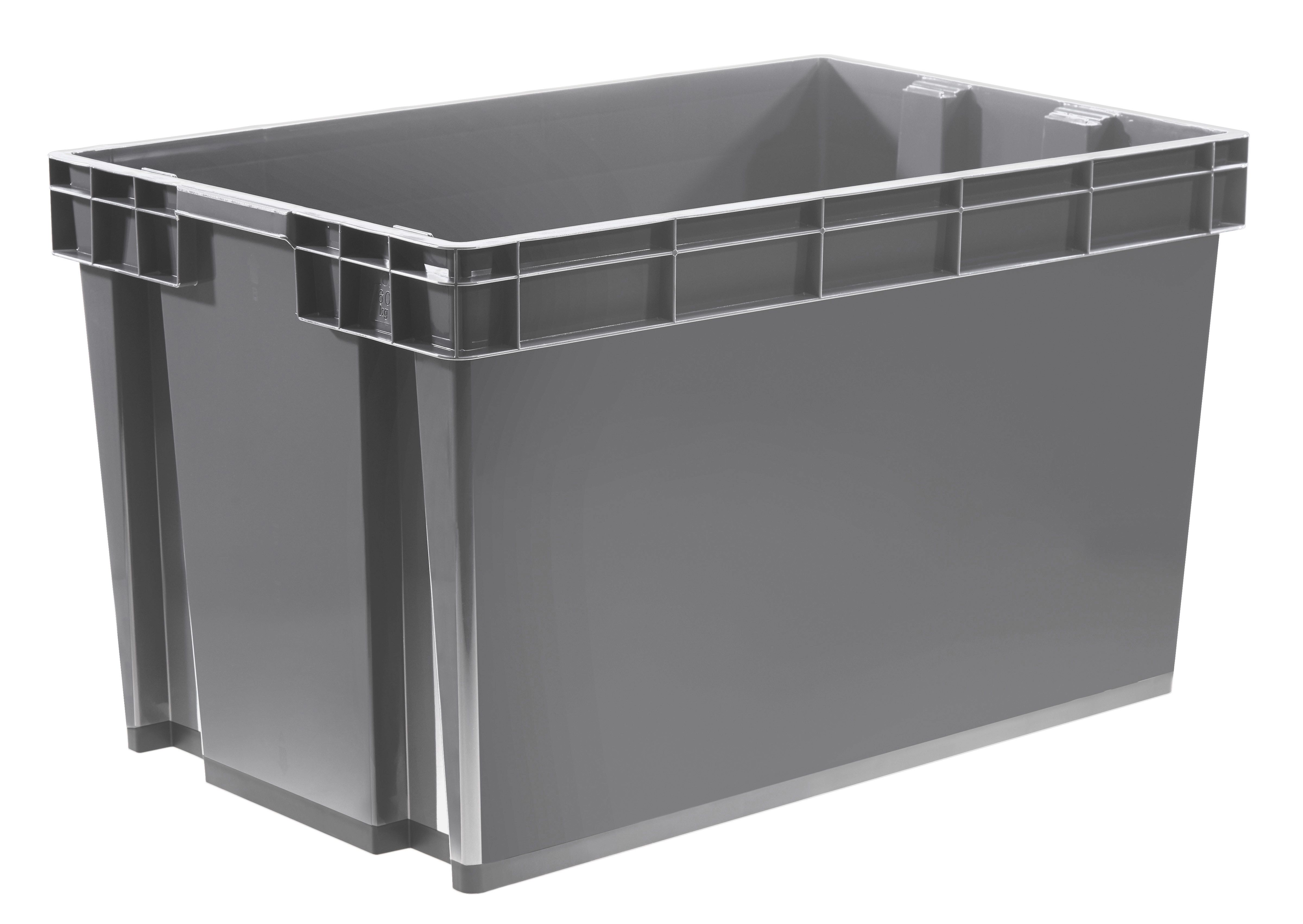 Form Xago Heavy Duty Grey 94L Xxl Plastic Stackable Storage Box Price Comparisons | Compare The Build