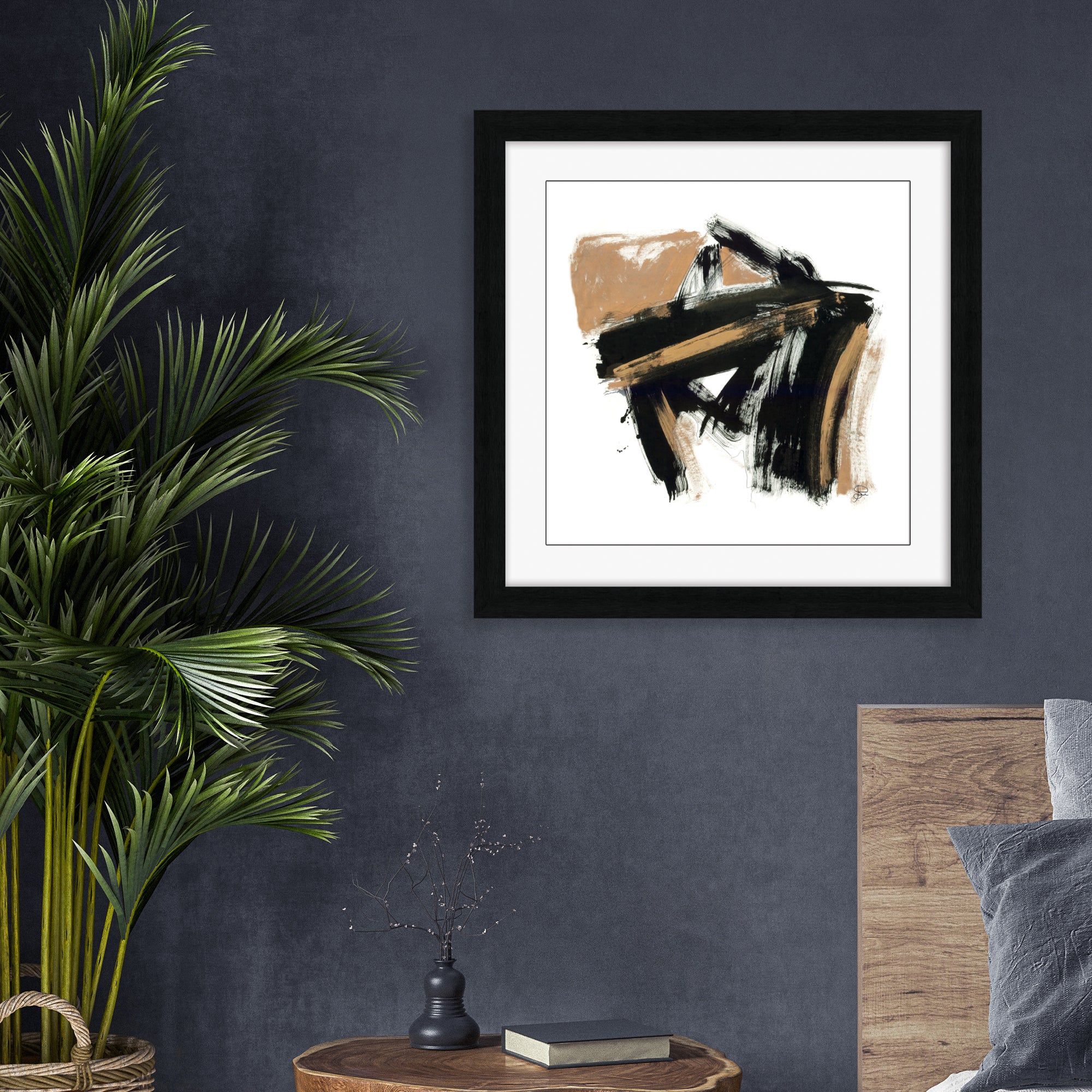 The Art Group Between Layers Framed Print Black Price Comparisons | Compare The Build