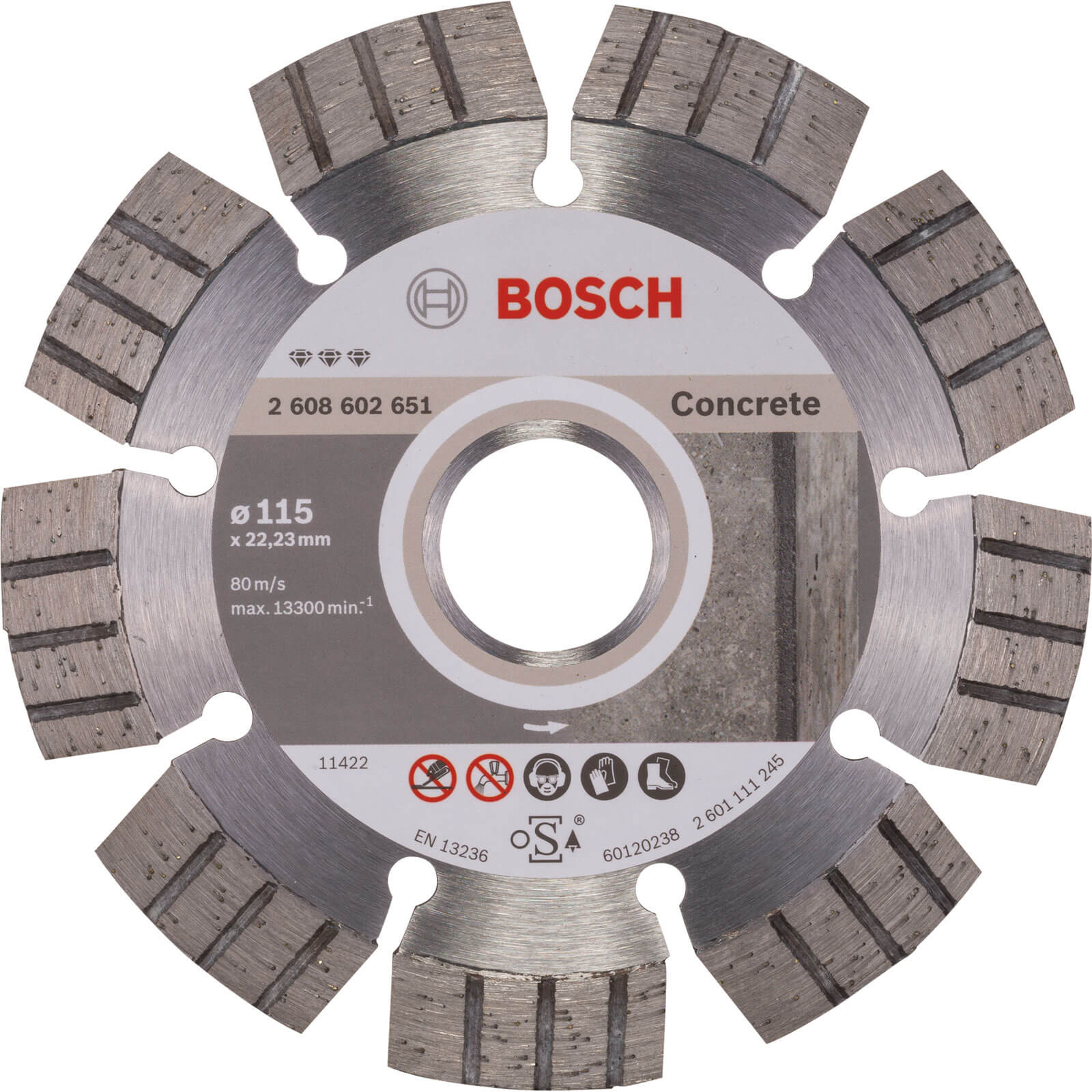 Bosch Best Concrete Diamond Cutting Disc 115mm Price Comparisons | Compare The Build