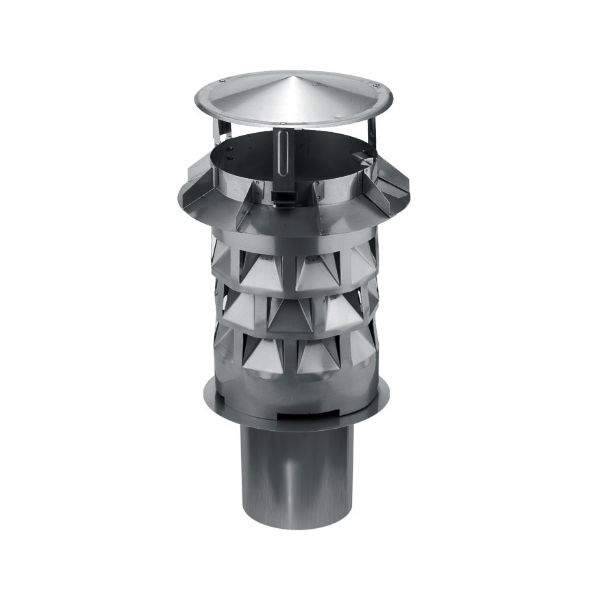 Windkat Metal Chimney Pot  / Cowl 176mm (Plug-In) - Anthracite Anthracite Grey WP176/A Price Comparisons | Compare The Build