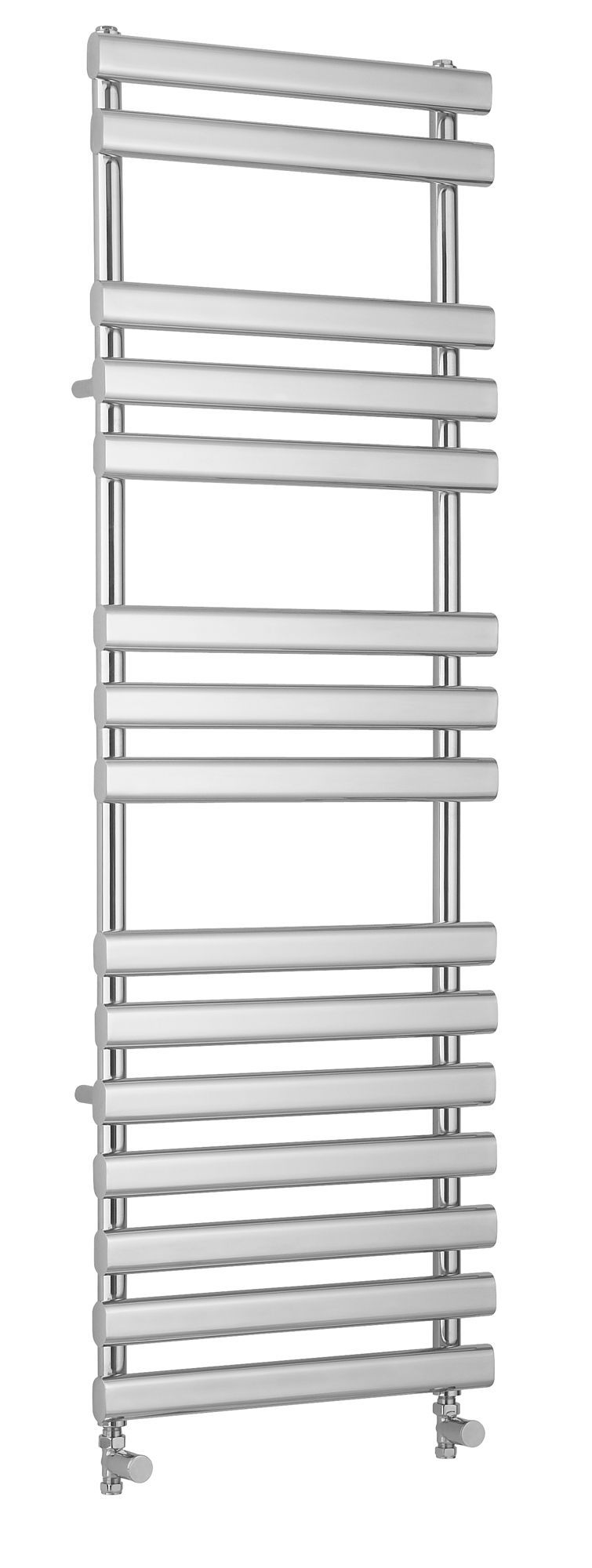 Kudox Vectis 513W Silver Towel Warmer (H)1500mm (W)500mm Price Comparisons | Compare The Build