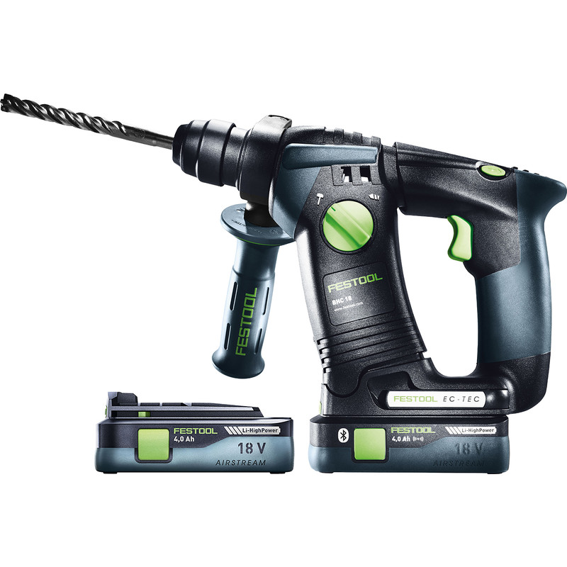 Festool BHC 18V SDS Drill 2 x 4.0Ah Steel Price Comparisons | Compare The Build