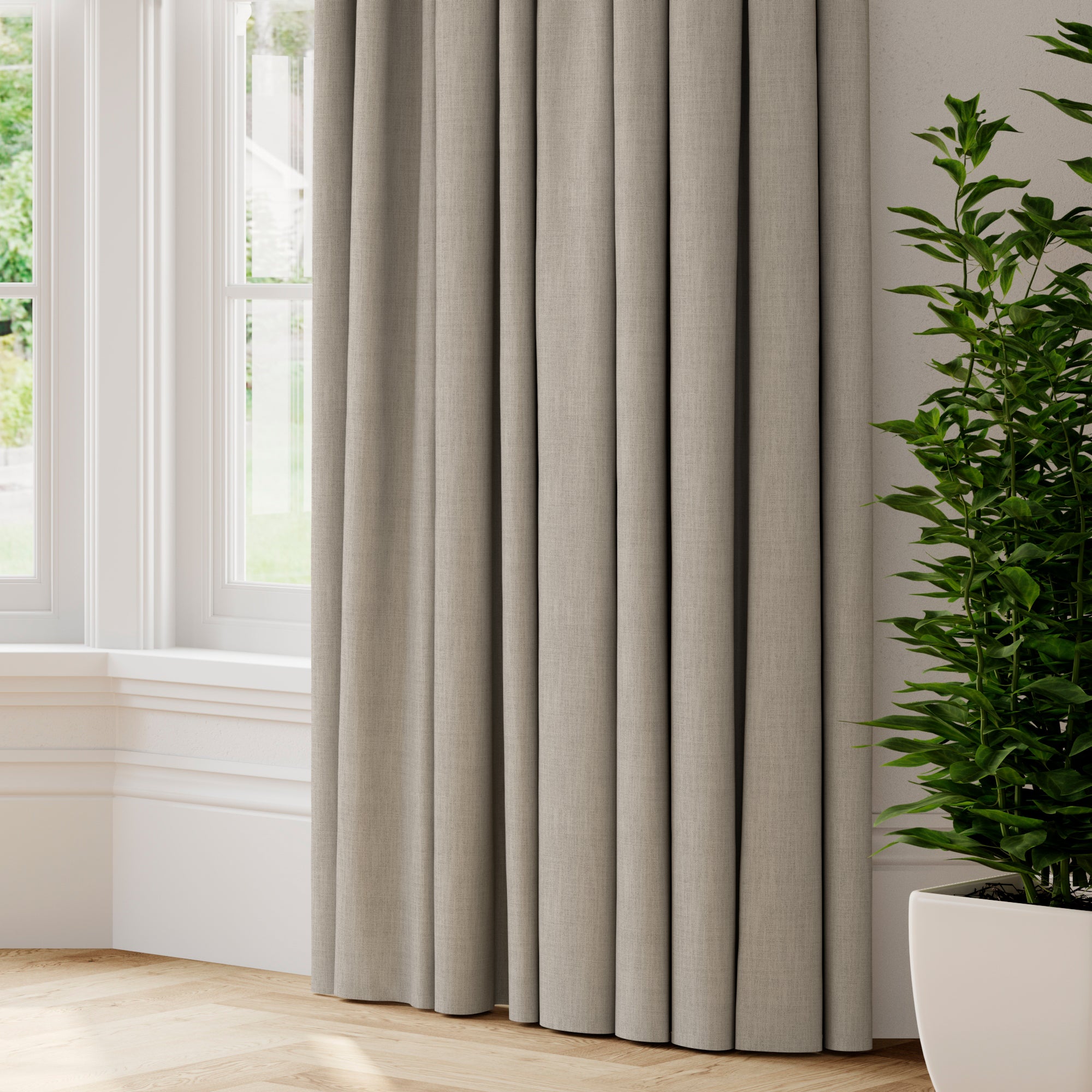Bronte Recycled Polyester Made to Measure Curtains Bronte Dove Price Comparisons | Compare The Build