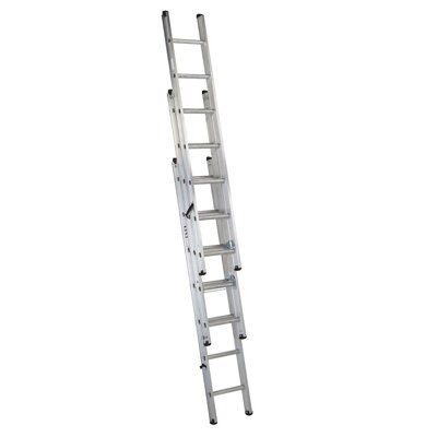 Mac Allister Trade 21 Tread Extension Ladder | Compare The Build