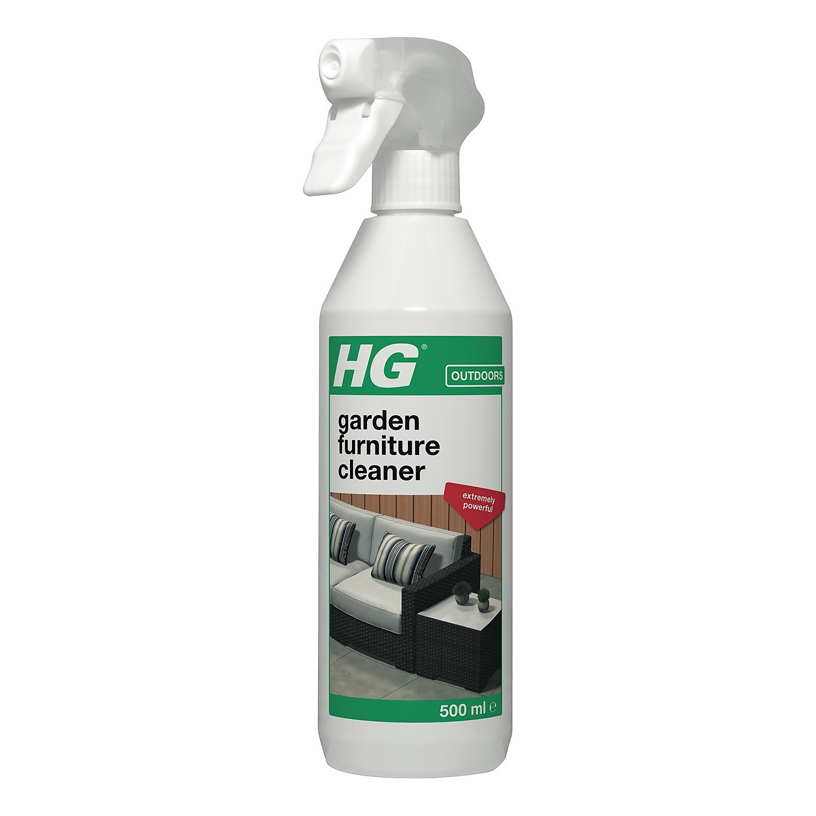 Hg Garden Furniture Cleaner, 500Ml Trigger Spray Bottle Price Comparisons | Compare The Build