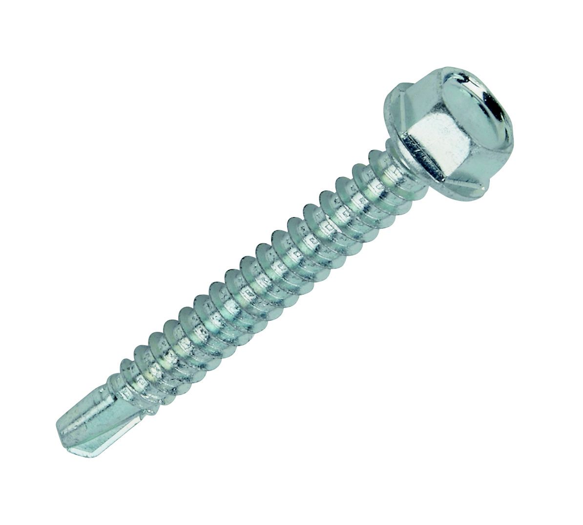Bright Zinc Plated Self Drilling Screw (Dia)5.5mm (L)22mm, Pack Of 100 Price Comparisons | Compare The Build