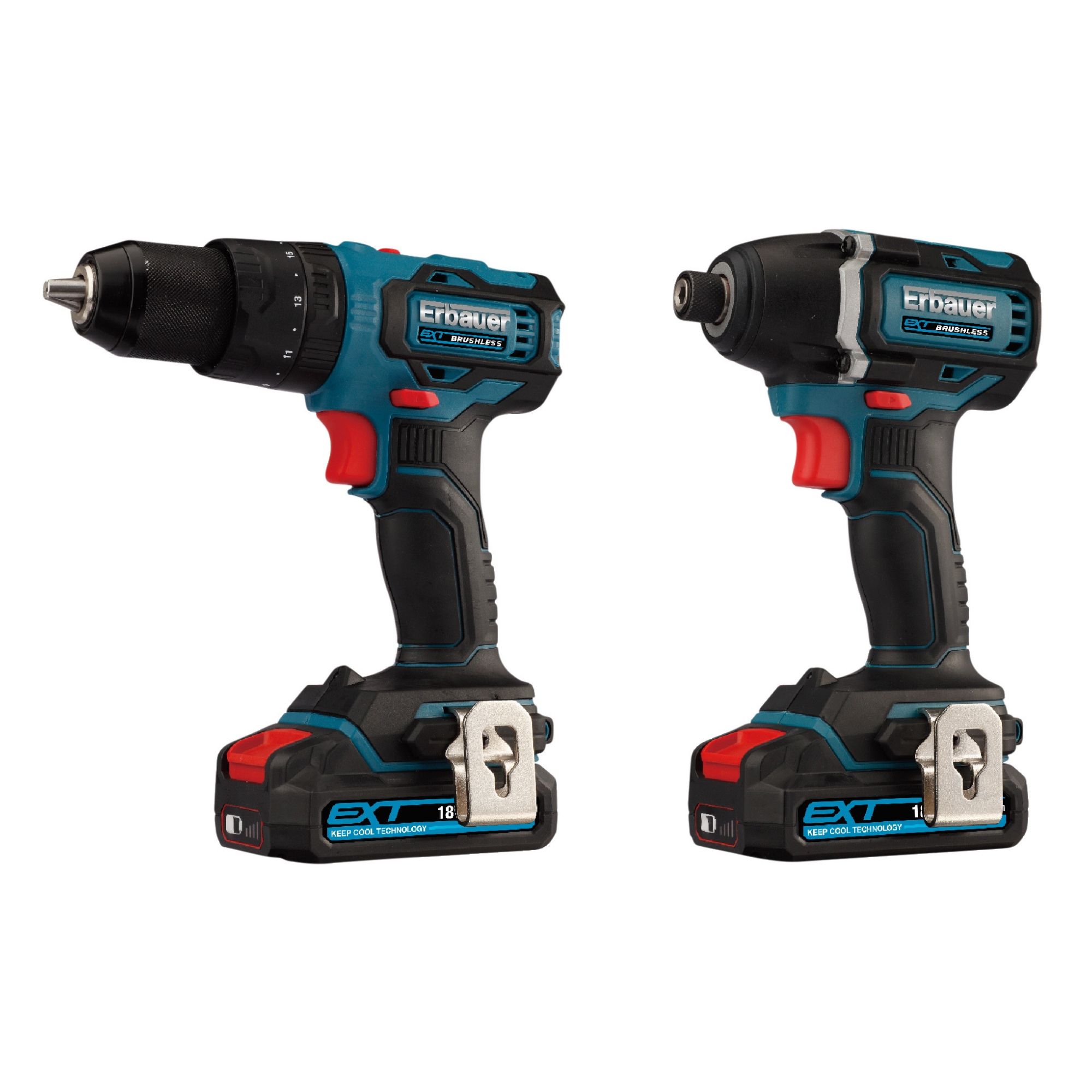 Erbauer EXT 18V 2Ah Li-ion Cordless Combi drill & impact driver EID18-Li Price Comparisons | Compare The Build