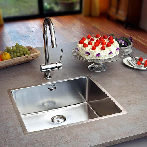 Reginox New York Stainless Steel Single Bowl Kitchen Sink with Integral Waste - 3 Way Fit Price Comparisons | Compare The Build