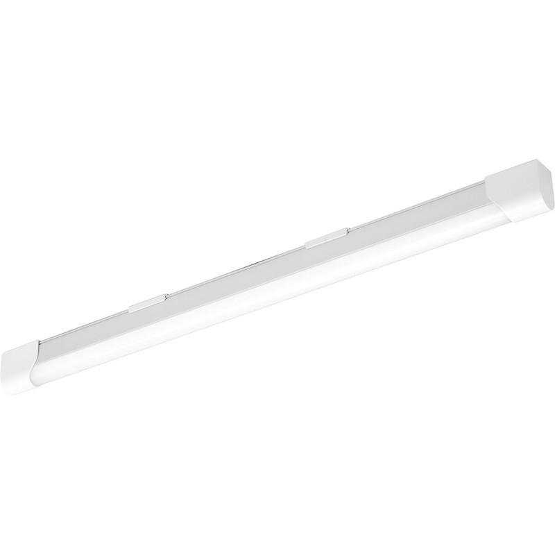 Enlite Eco8 Polycarbonate LED Batten 10W 600mm 900lm Aluminium | Compare The Build