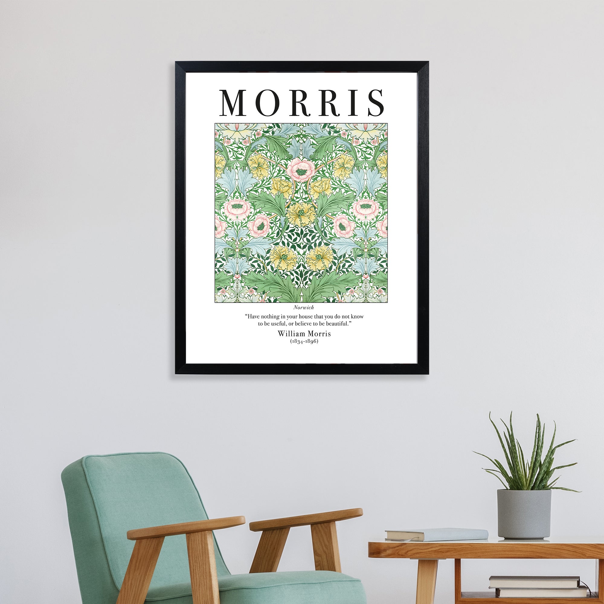 The Art Group Norwich Framed Print by William Morris MultiColoured Price Comparisons | Compare The Build