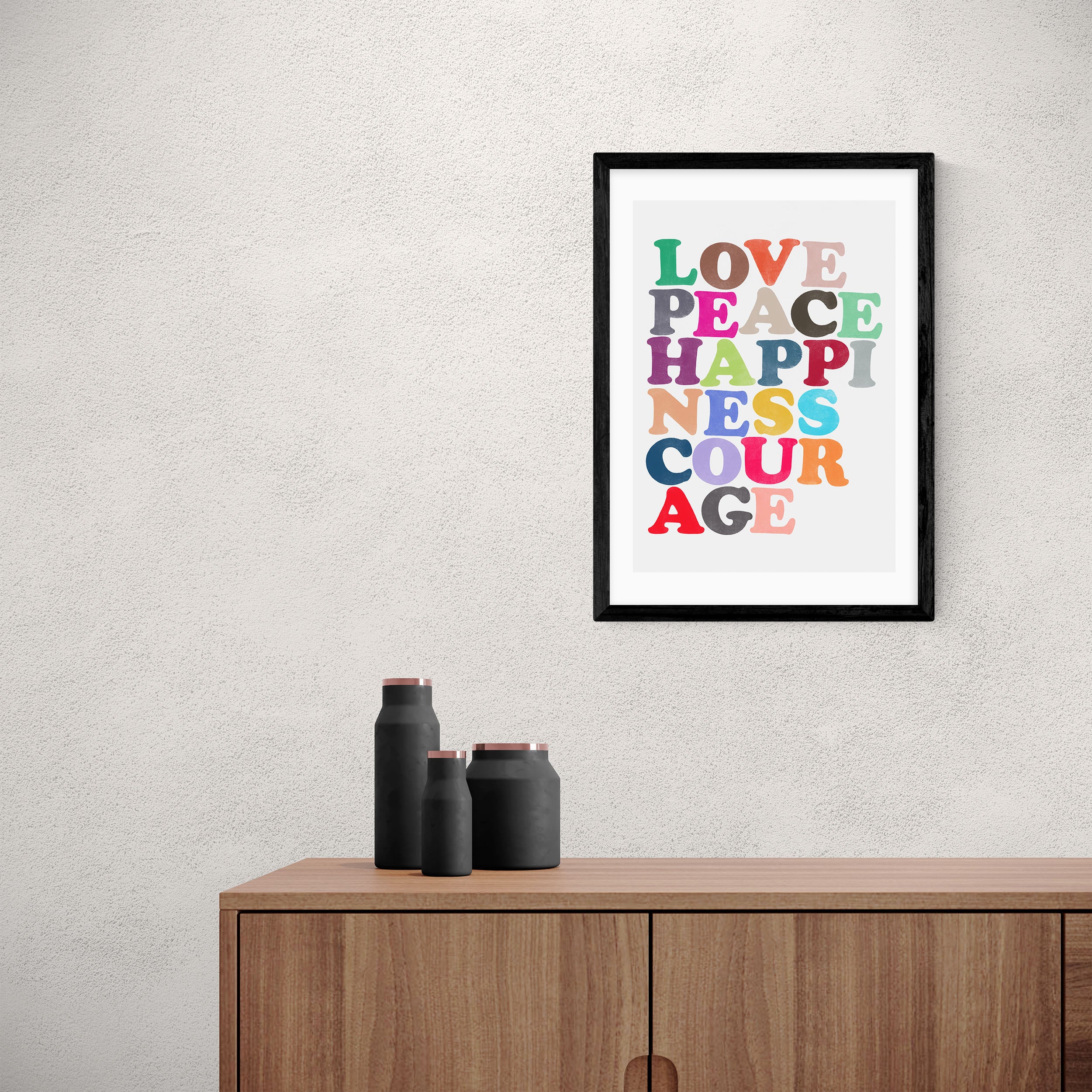 East End Prints Manifest II Print MultiColoured Price Comparisons | Compare The Build