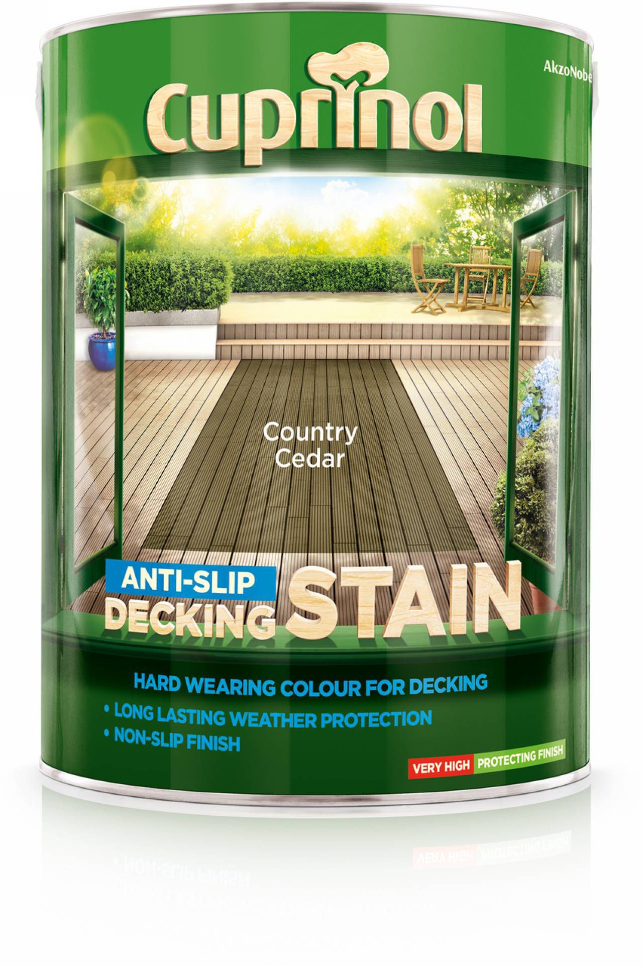 Cuprinol Country cedar Matt Decking Wood stain, 5L Price Comparisons | Compare The Build
