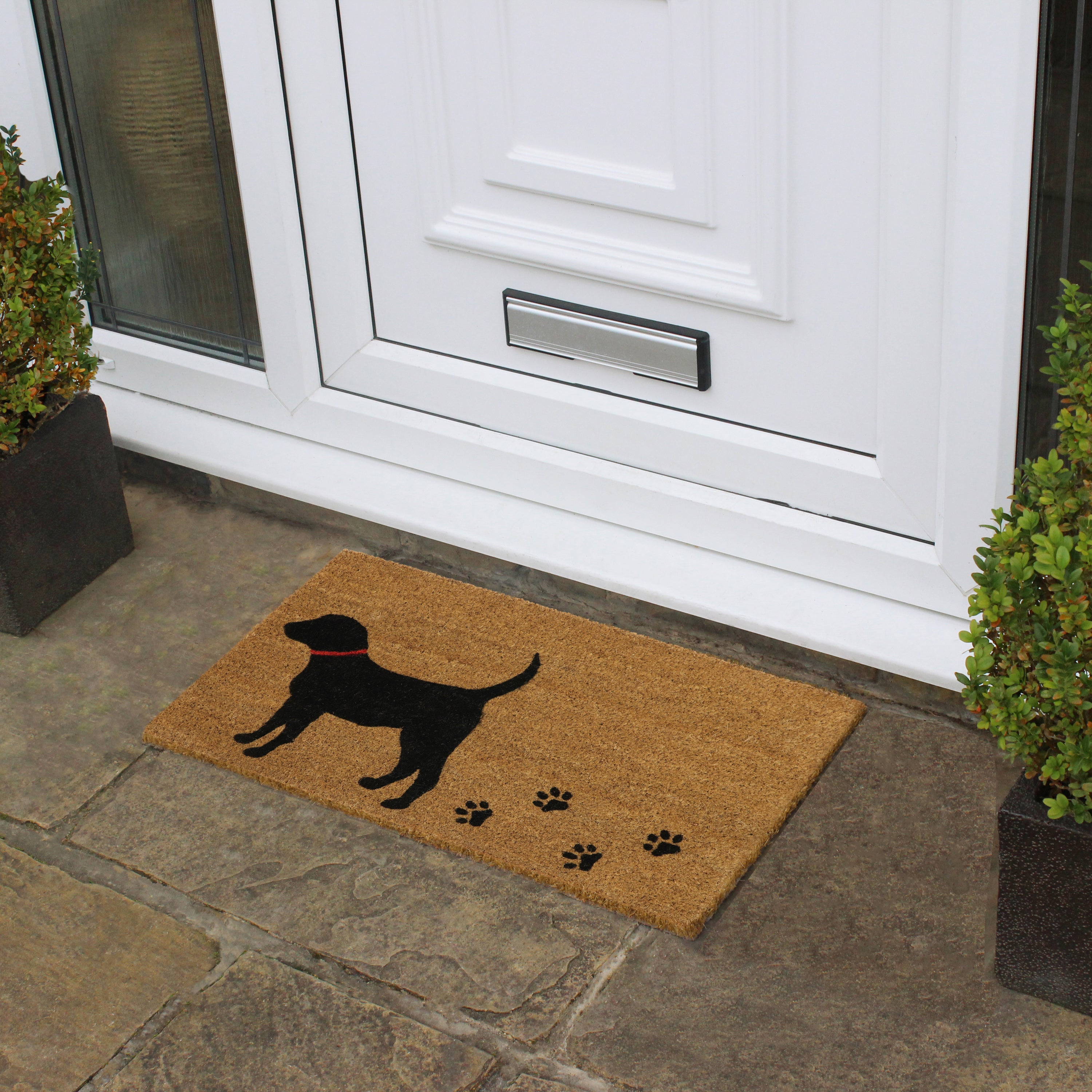 JVL Eco Latex Puppy Love Coir Doormat Natural | Compare The Build