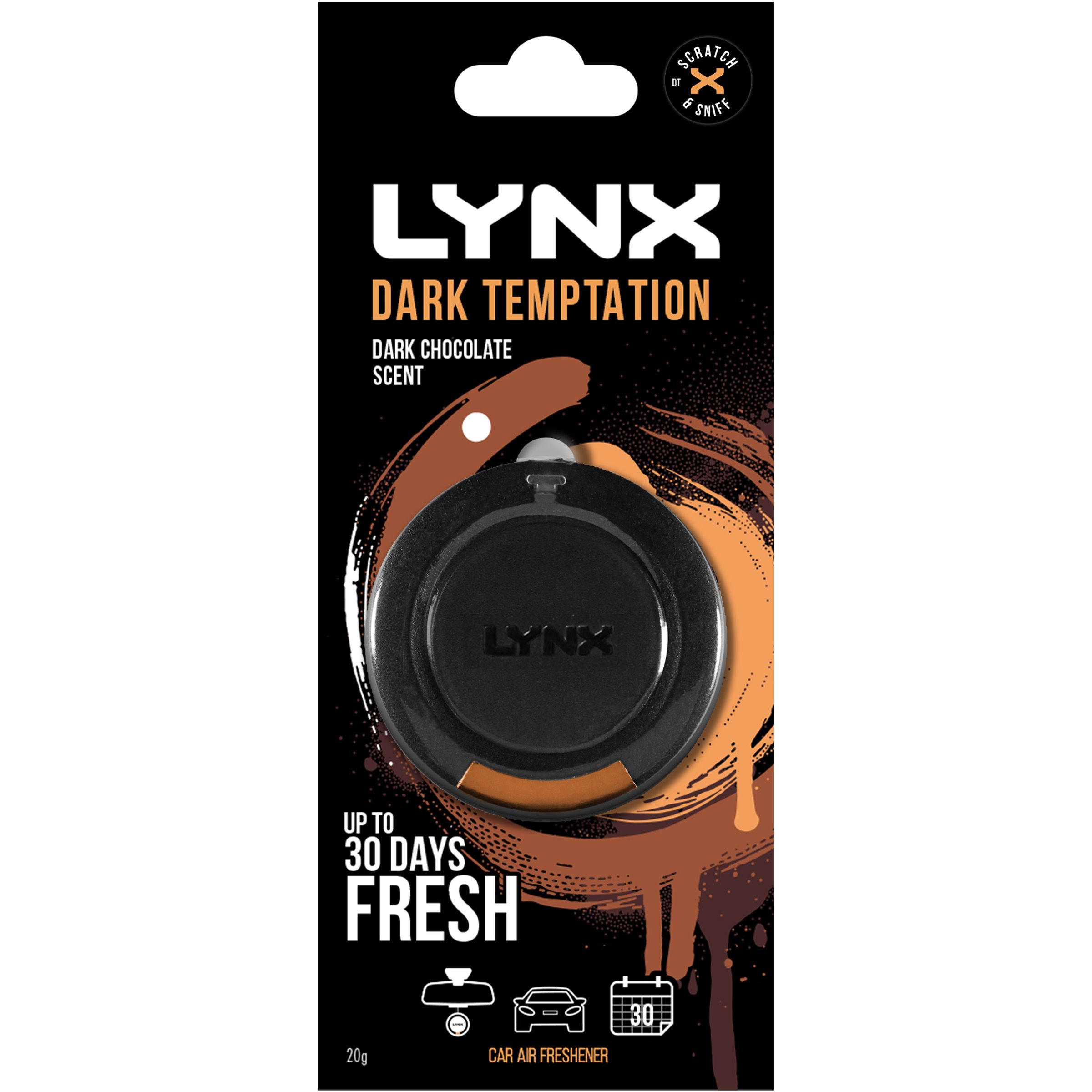 Lynx Dark Temptation Air Freshener, 20G | Compare The Build