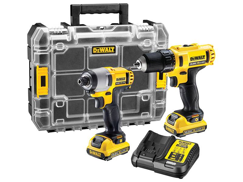 Dewalt Xr Cordless 10.8V 2Ah 2 Piece Drill Driver & Impact Driver Price Comparisons | Compare The Build