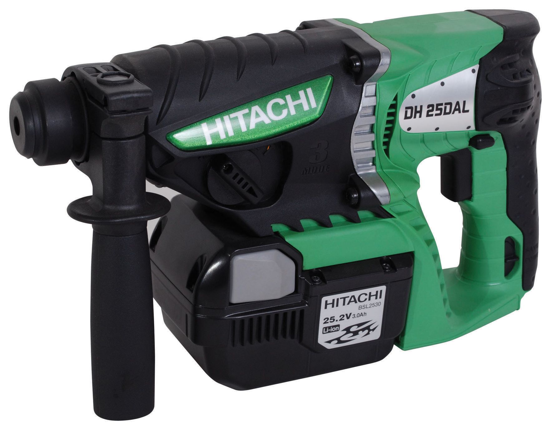 Hitachi 25.2V 3Ah Li-Ion Cordless Sds+ Drill Dh25Dal | Compare The Build