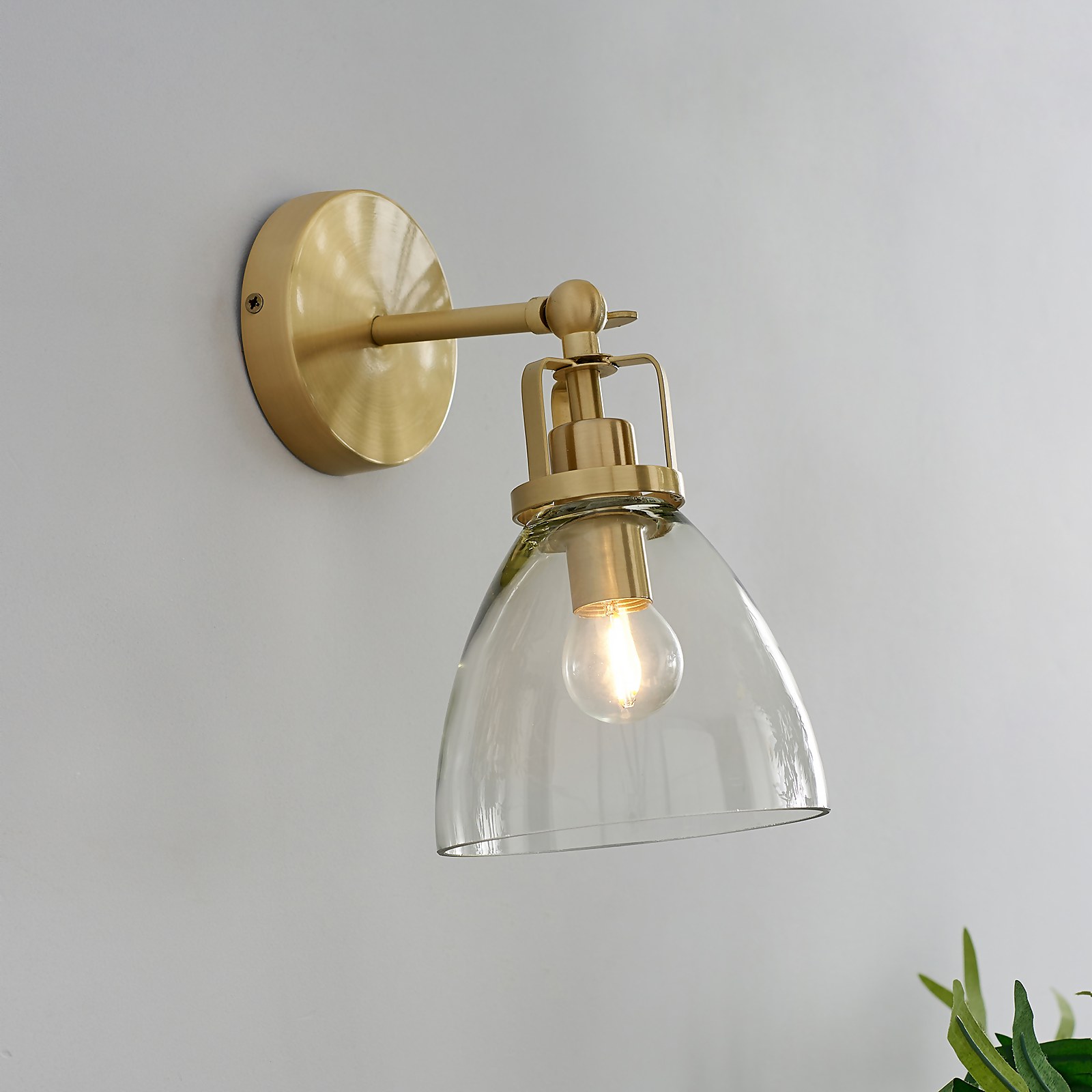 Berkeley Wall Light - Satin Brass Price Comparisons | Compare The Build