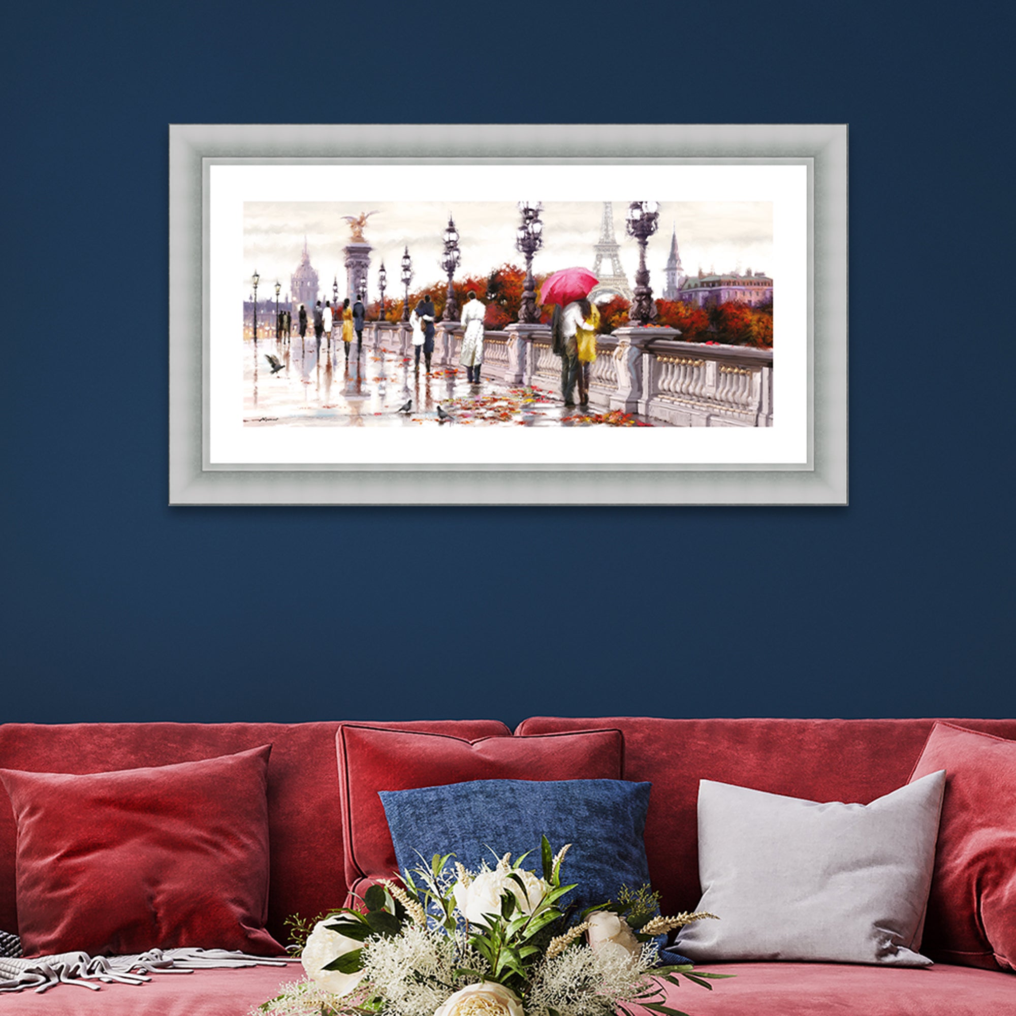 The Art Group Alexander Bridge Framed Print MultiColoured Price Comparisons | Compare The Build