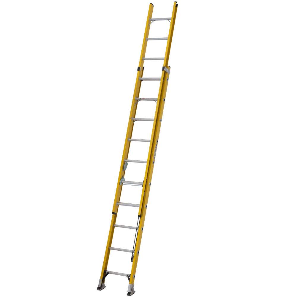 Werner 3.1m Alflo Trade Fibreglass Extension Ladder - BS EN131 77531 | Compare The Build