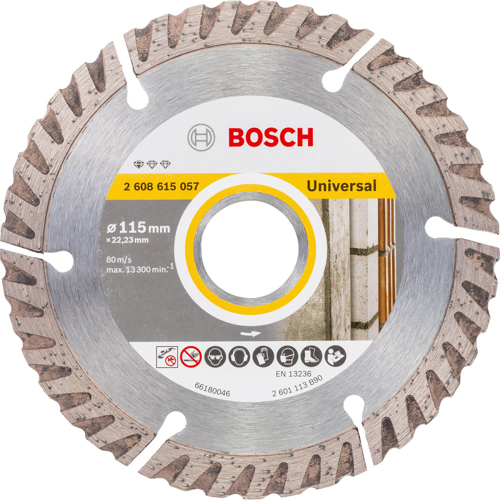 Bosch Universal Diamond Cutting Disc 115mm Price Comparisons | Compare The Build