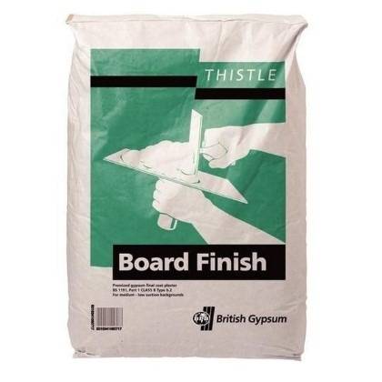 Thistle Board Finish Plaster 25kg Price Comparisons | Compare The Build