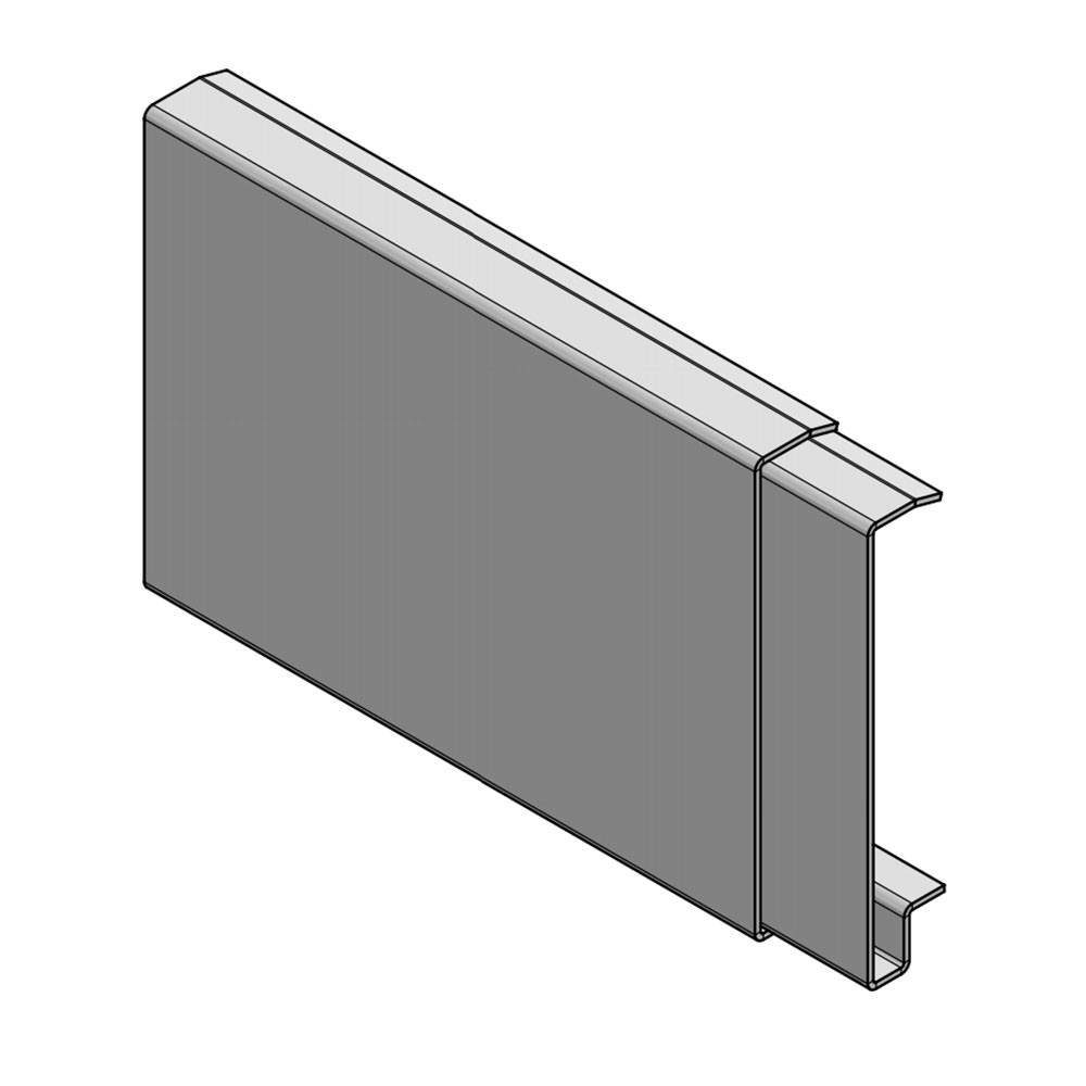 Alumasc Skyline SF5 Profile Fascia with 5 Bends in Black - 800 to 900mm x 3000mm SF5/900/3MPPC/9017 Price Comparisons | Compare The Build