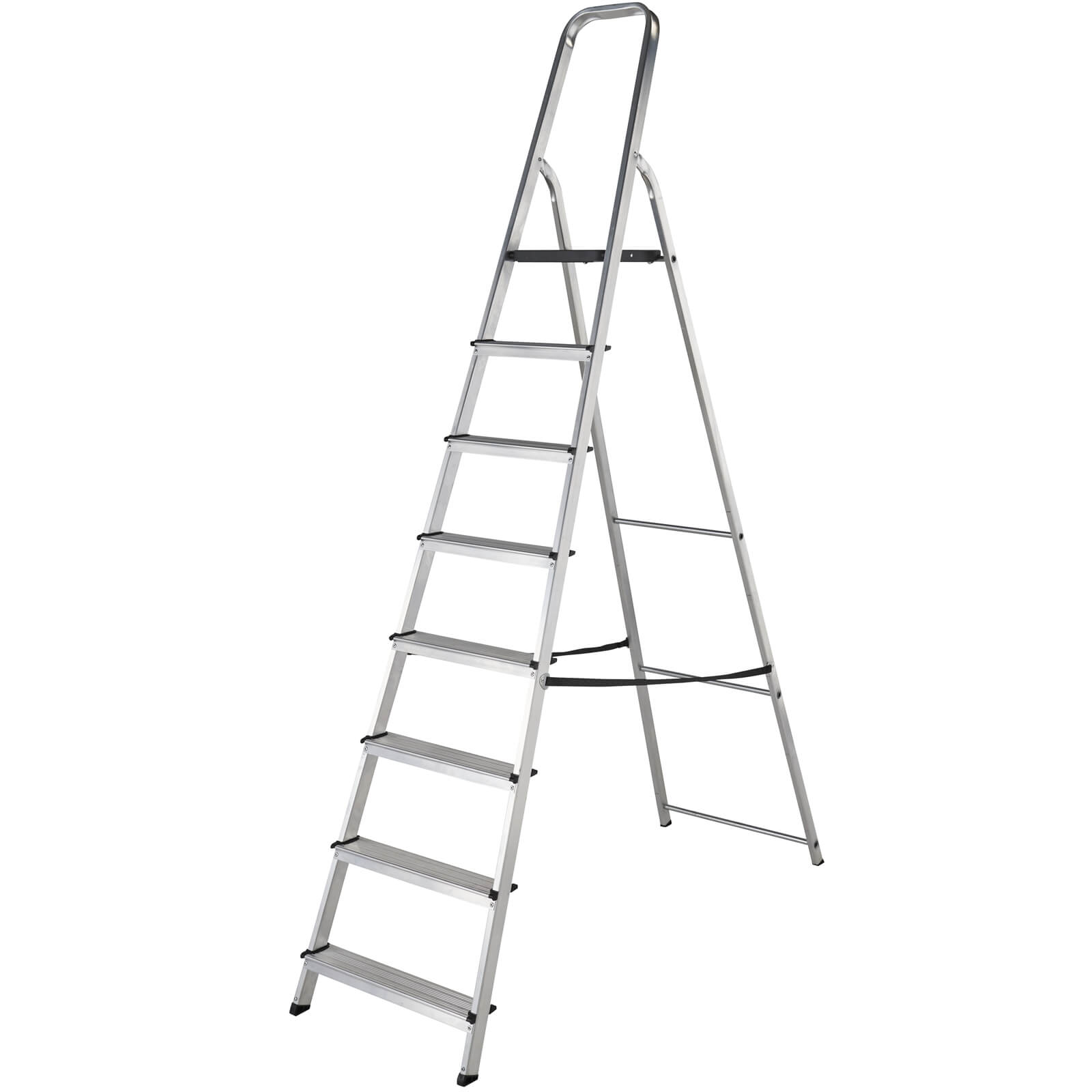 Werner High Handrail Step Ladder - 8 Tread Price Comparisons | Compare The Build