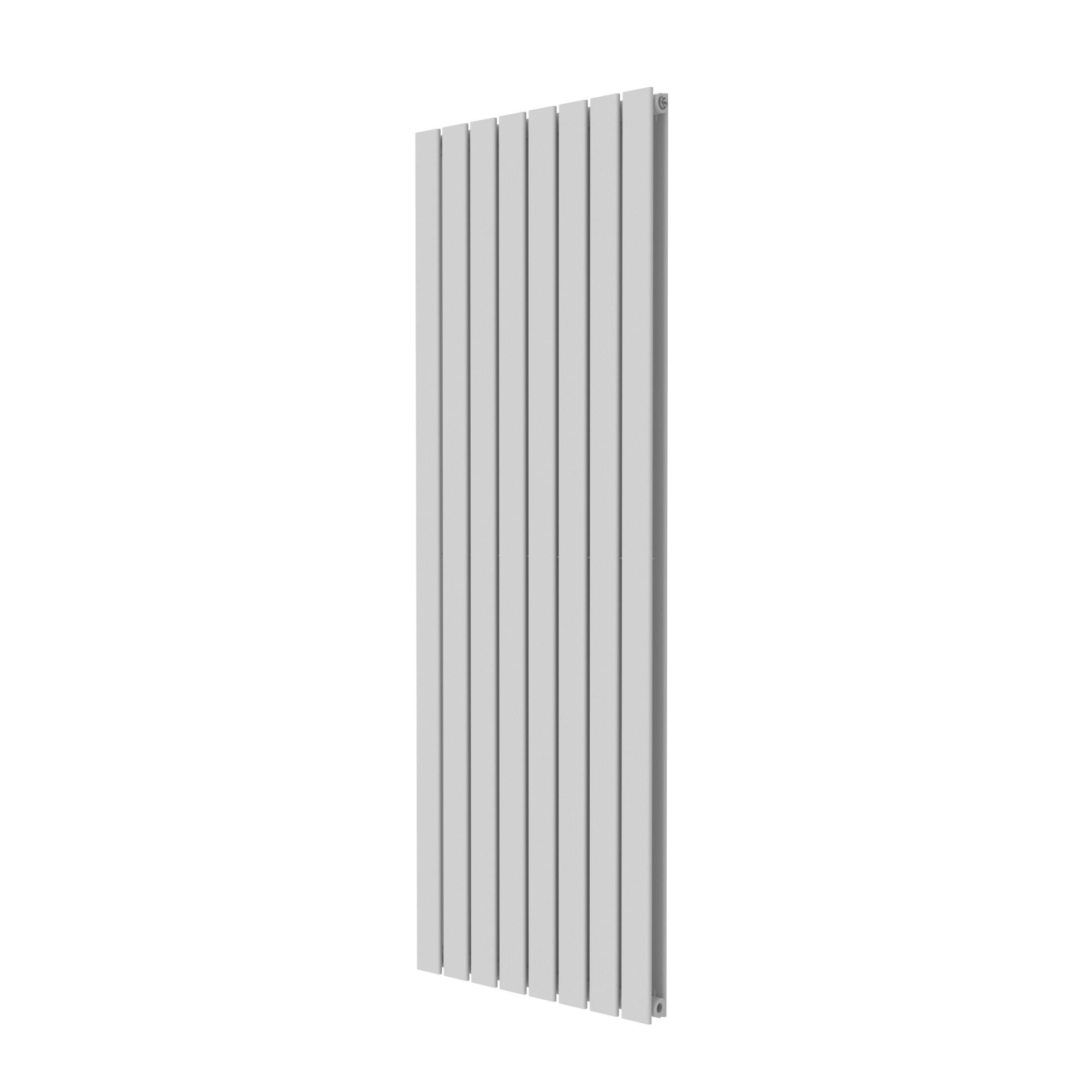 GoodHome Faringdon White Vertical Designer Radiator, (W)608mm X (H)1800mm Price Comparisons | Compare The Build