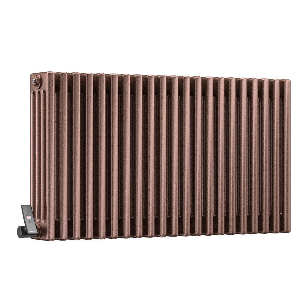 DQ Modus 4 Column Horizontal Radiator, Historic Copper, 600mm x 692mm (Electric) Price Comparisons | Compare The Build