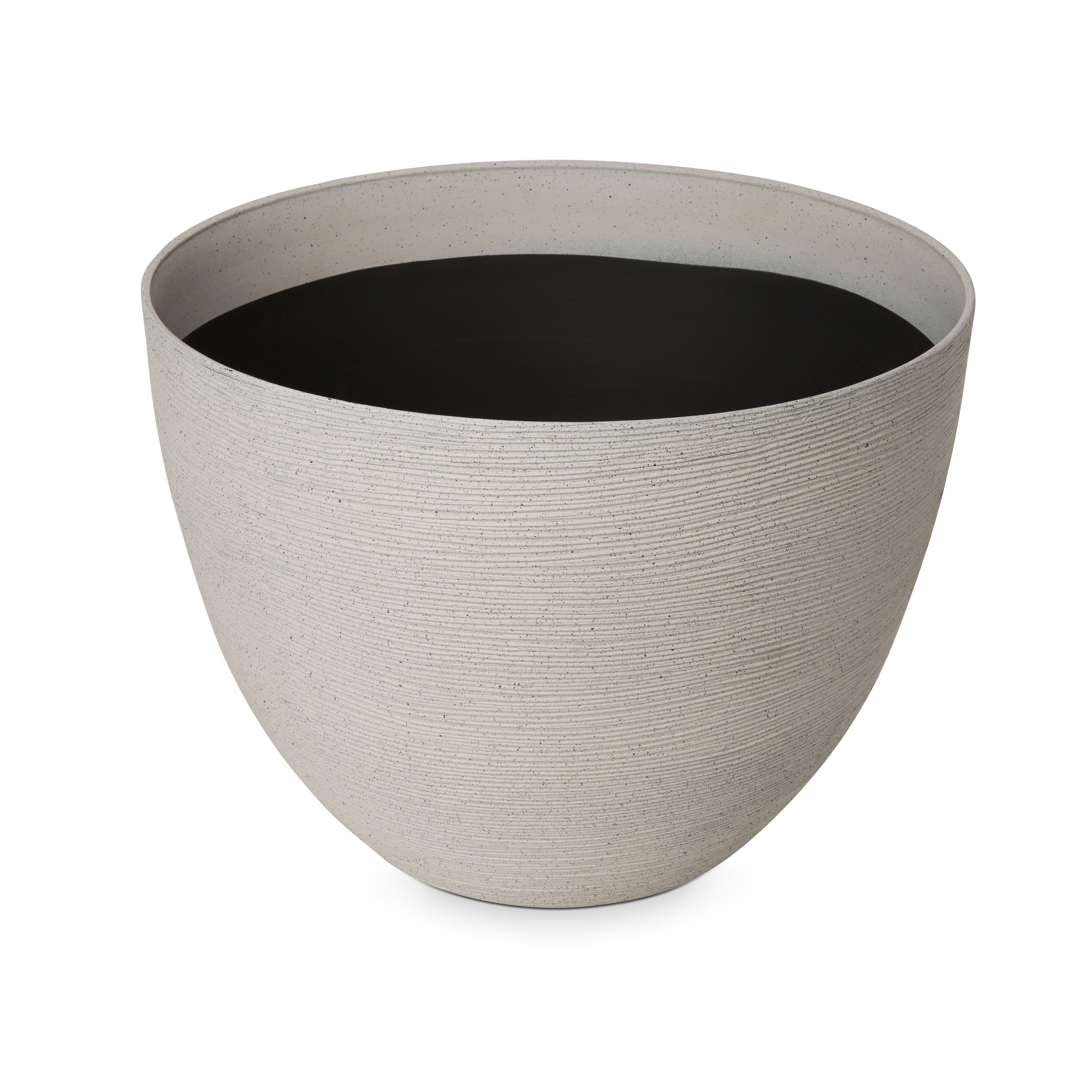 Blooma Momoka Taupe Plastic Round Plant Pot (Dia)50Cm Price Comparisons | Compare The Build