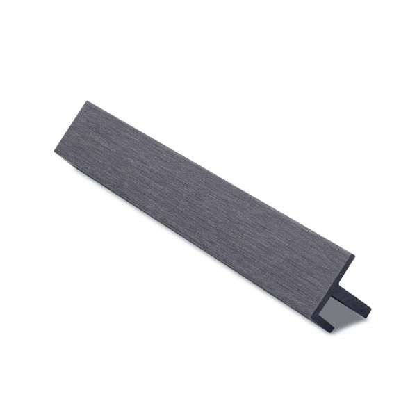 Composite Panel Cladding F Trim - 3.6mtr Argent Price Comparisons | Compare The Build