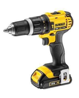 Dewalt Xr 18V 1.5Ah Li-Ion Cordless Combi Drill 2 Batteries Dcd785C2-Gb | Compare The Build