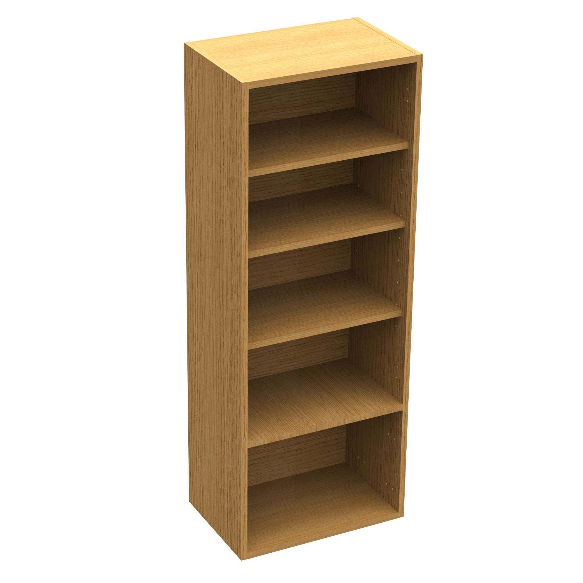 Cooke & Lewis Clic Oak Effect Tall Dresser Cabinet Unit Carcass (W)500mm Price Comparisons | Compare The Build