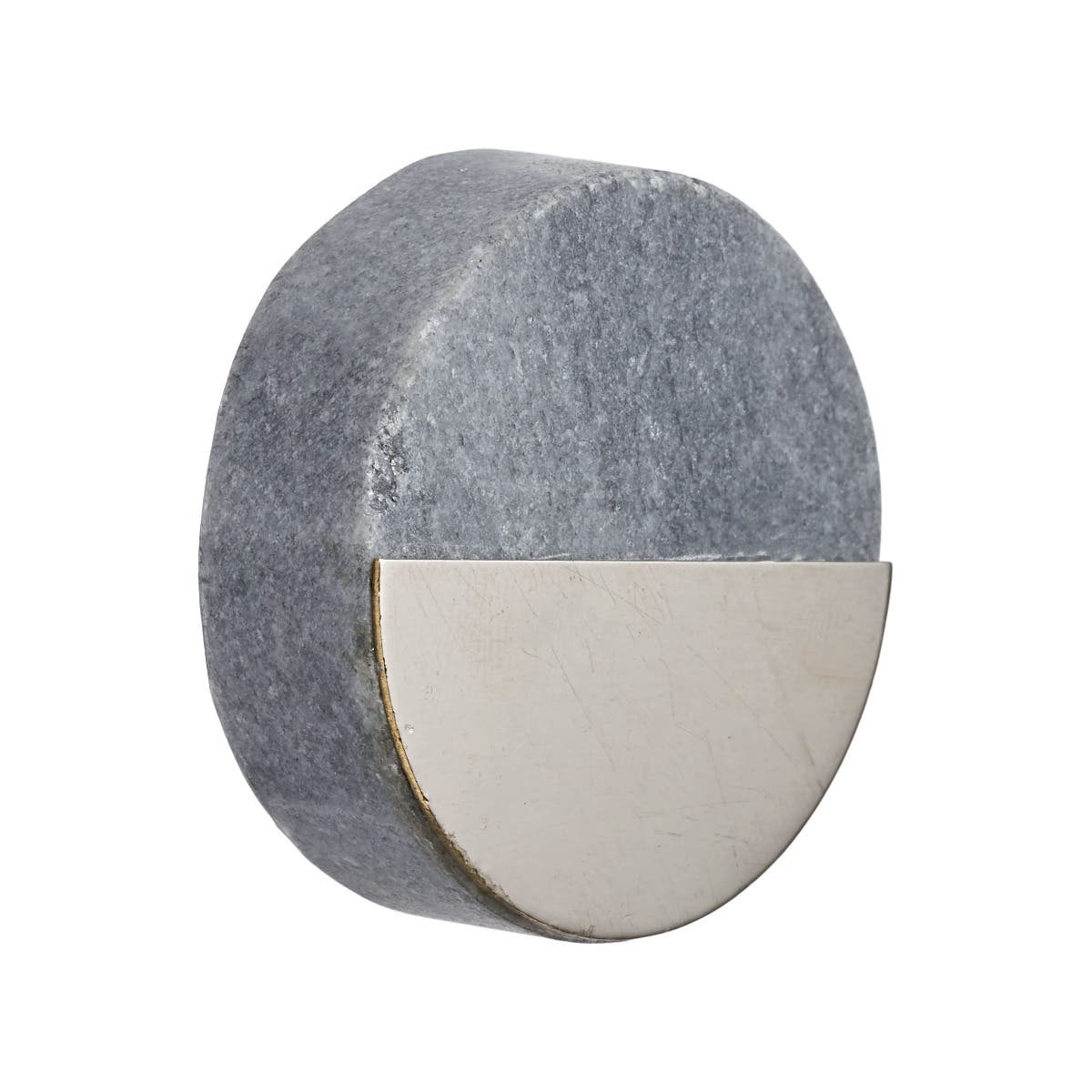 Round Two Tone Nickel Plated Grey Marble Cabinet Pull Knob 40mm Price Comparisons | Compare The Build