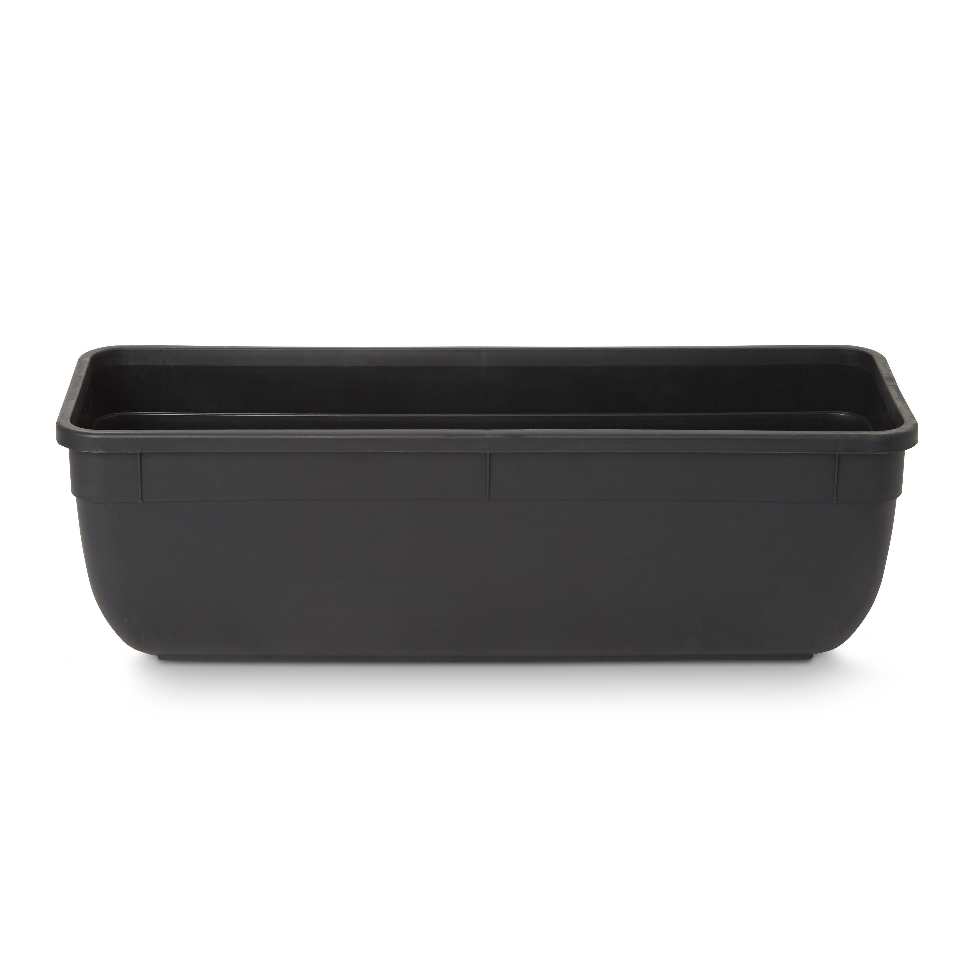 Blooma Florus Black Plastic Bell Round Trough 45Cm Price Comparisons | Compare The Build