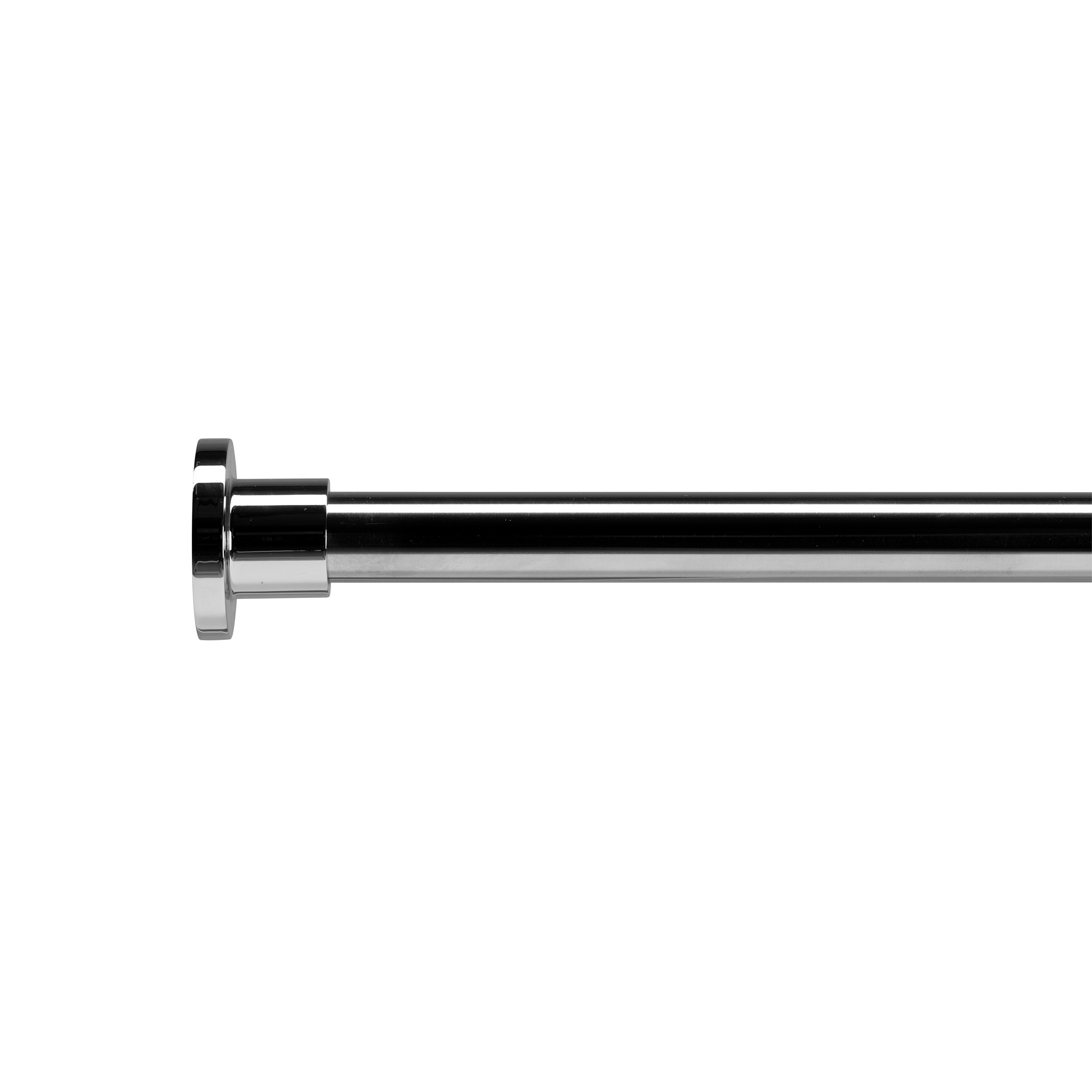 Chrome Superline 25mm Shower Rail Kit Silver | Compare The Build