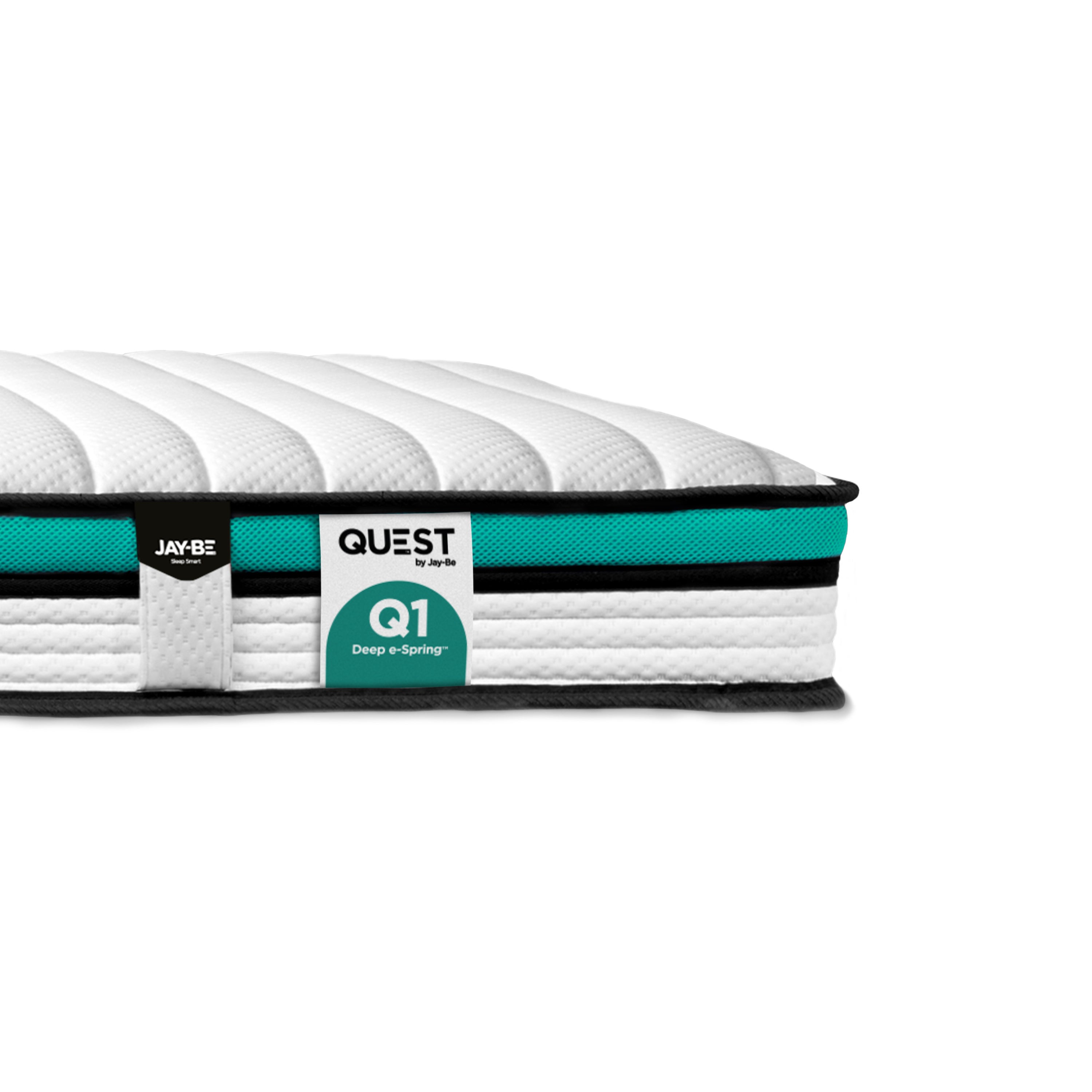 Jay-Be Quest Q1 Endless Comfort Mattress White Price Comparisons | Compare The Build