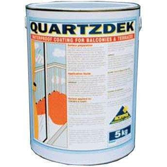 Acrypol Quartzdek Balcony Coating Resin - 4kg Transparent QUARTZ-RESIN-4KG Price Comparisons | Compare The Build
