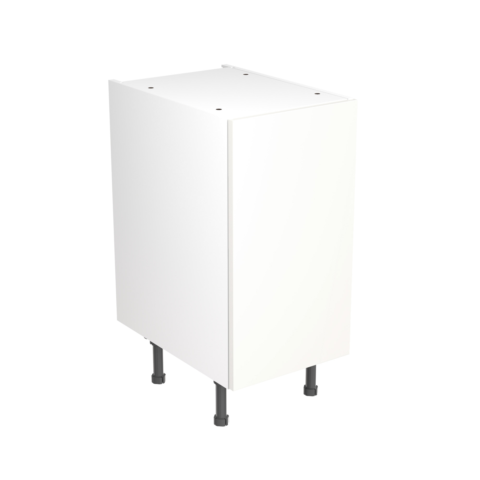 Flatpack Base Unit Super Gloss White Slab 400mm - FKKF0002 Price Comparisons | Compare The Build