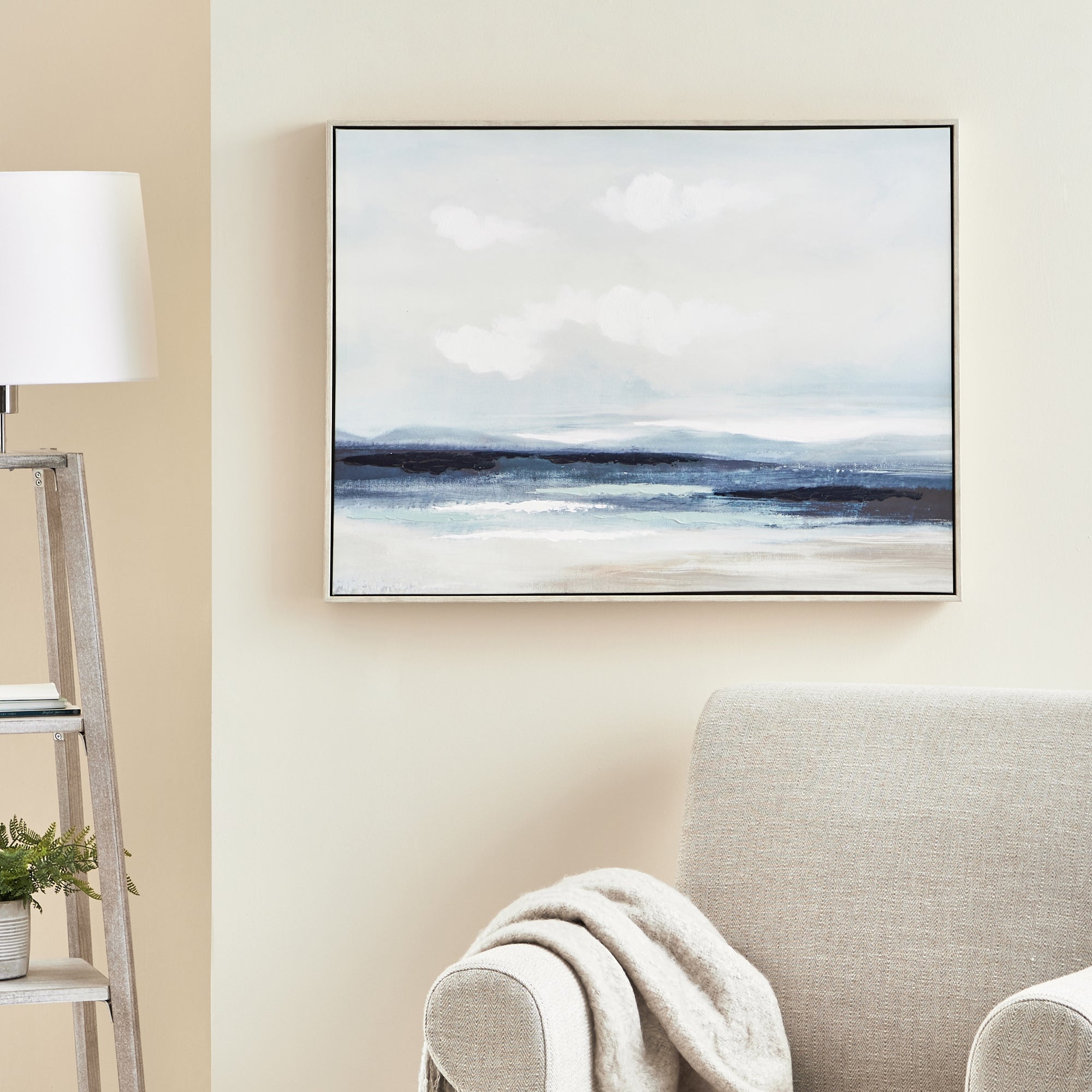 Seascape Boxed Canvas MultiColoured Price Comparisons | Compare The Build