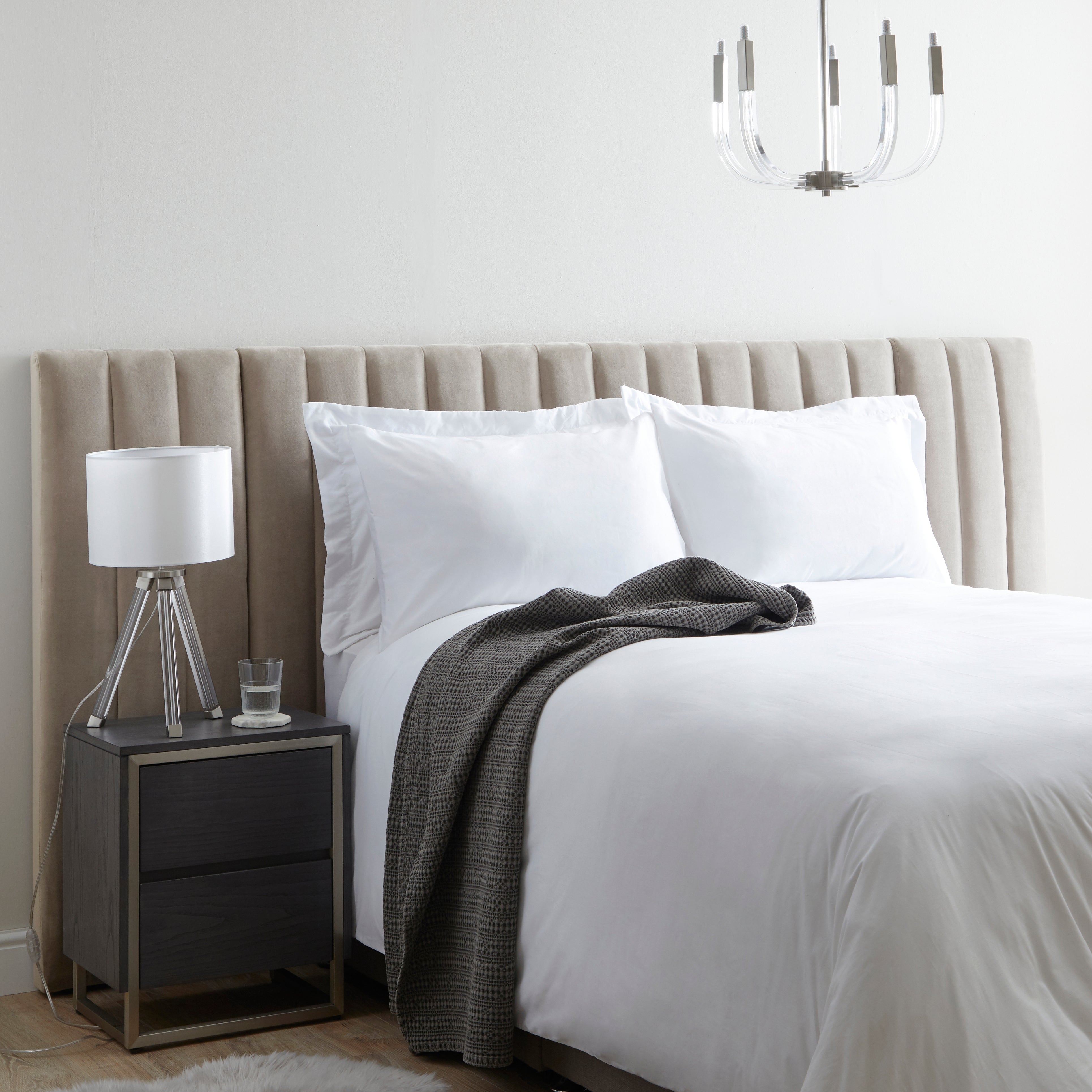 Oversized Hotel Headboard Beige Price Comparisons | Compare The Build